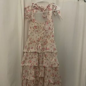 Midi Formal Floral Dress